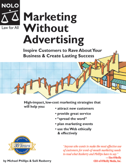 Title details for Marketing Without Advertising by Michael Phillips - Available